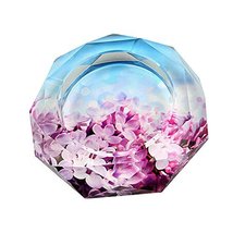 George Jimmy Fashion Creative Home Decoration Glass Ashtray Cool Crystal Ash Hol - $29.28