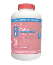 Member&#39;s Mark 600mg Calcium + D3 Dietary Supplement (600 ct.) - $50.49