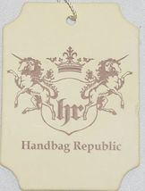 Handbag Republic Brand HG0024 Red Vegan Womens Purse With Large Tassel Detail image 8