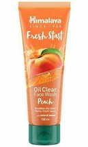 Himalaya Herbals Fresh Start Oil Clear Face Wash, Peach, 100ml FREE SHIP - $11.64
