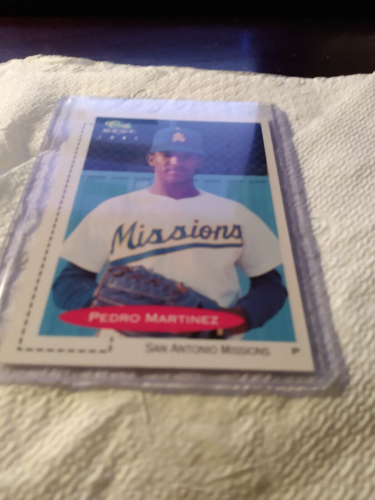 preowned baseball card padro martinez minor leagues from classic