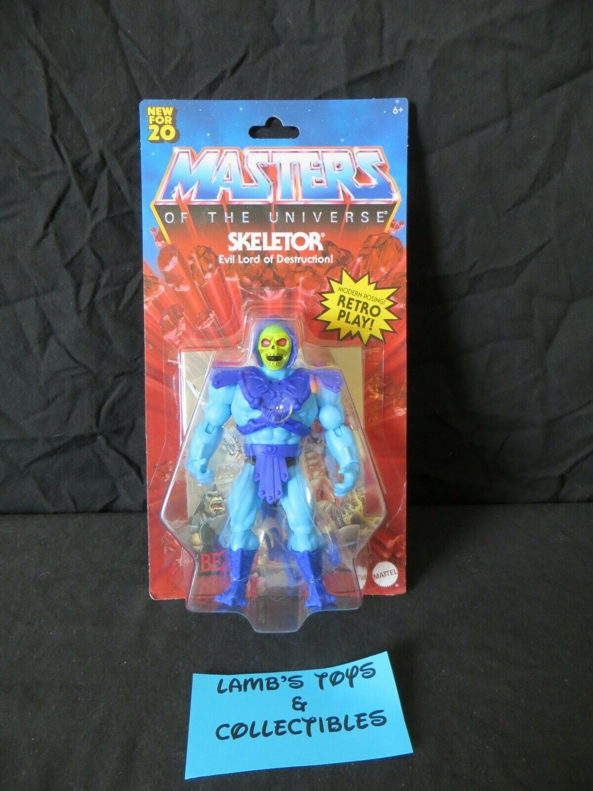 Primary image for Masters of the Universe Skeletor 5.5 inch Action Figure - GNN88 Retro Play toy