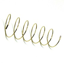 18K YELLOW GOLD MAGICWIRE LONG FINGER RING, ELASTIC WORKED WIRE, SNAKE image 1