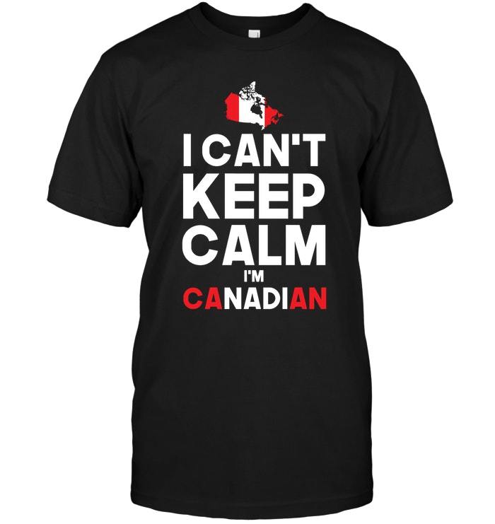 Funny Canadian T Shirt With Creative Flag Motive TShirts, Tank Tops