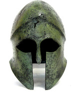 100% Bronze Ancient Greek Helmet from Thessaly Museum Replica Reproduction - $722.69