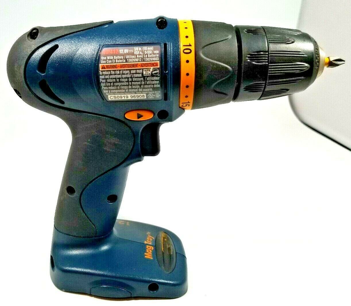 RYOBI (12V) 3/8" CORDLESS DRILL/DRIVER (HP412) ***TOOL ONLY