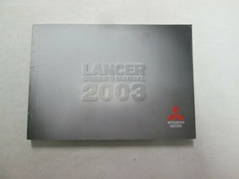 2003 Mitsubishi Lancer Owners Manual Mitsubishi Motors Factory Oem Book - $14.80