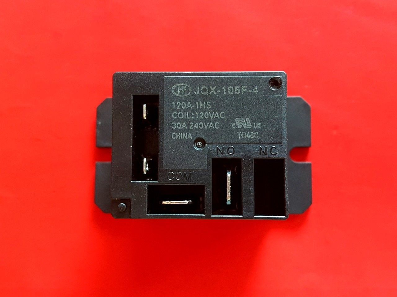 JQX-105F-4, 120A-1HS, 120VAC Relay, HONGFA Brand New!! - Other