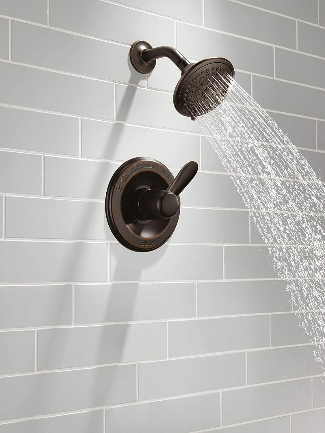 Delta Faucet Lahara 14 Series 5Spray TouchClean Shower Head,