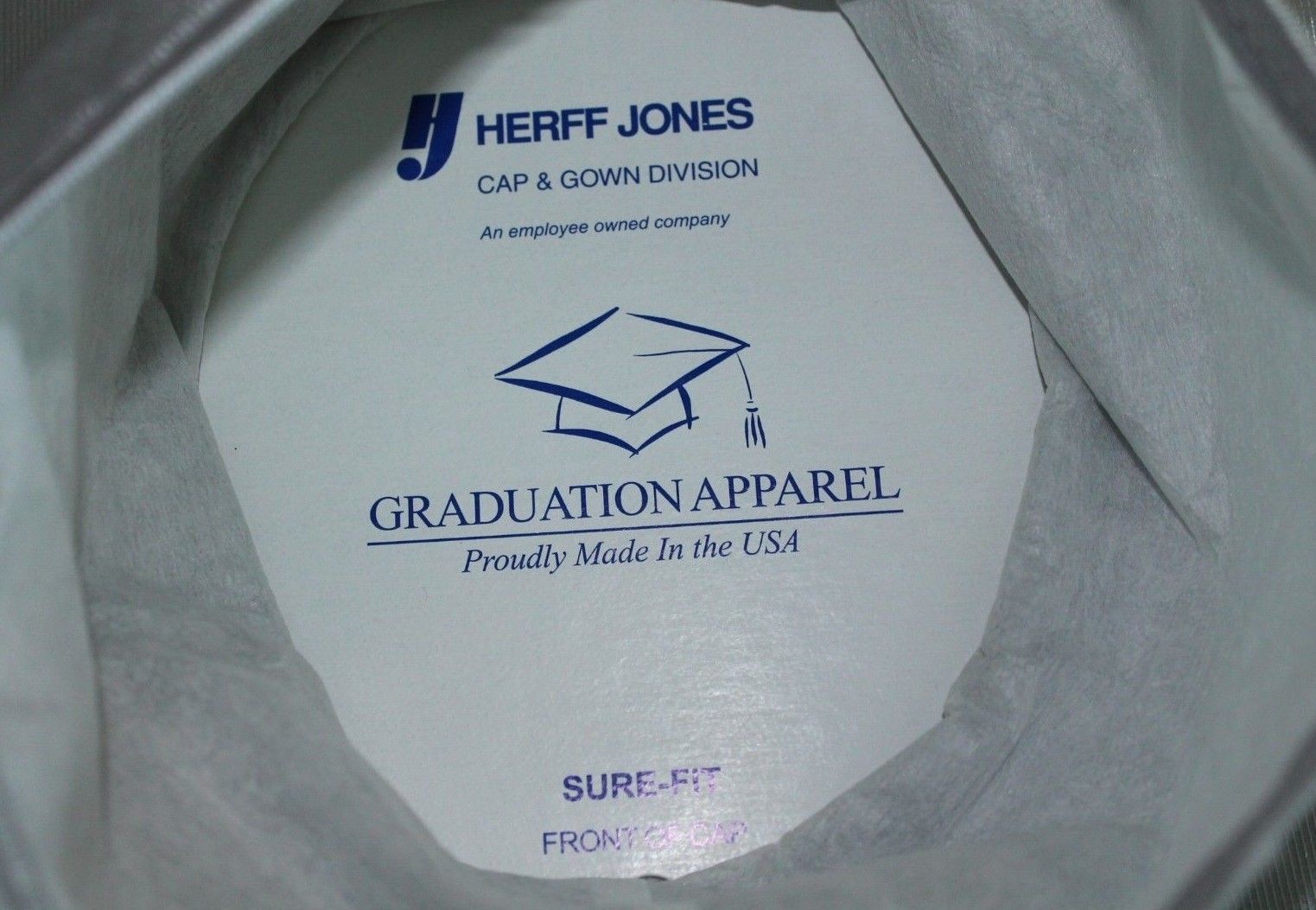 Herff Jones Unisex Silver Cap And Gown Size 5'7" - 5'8 ...