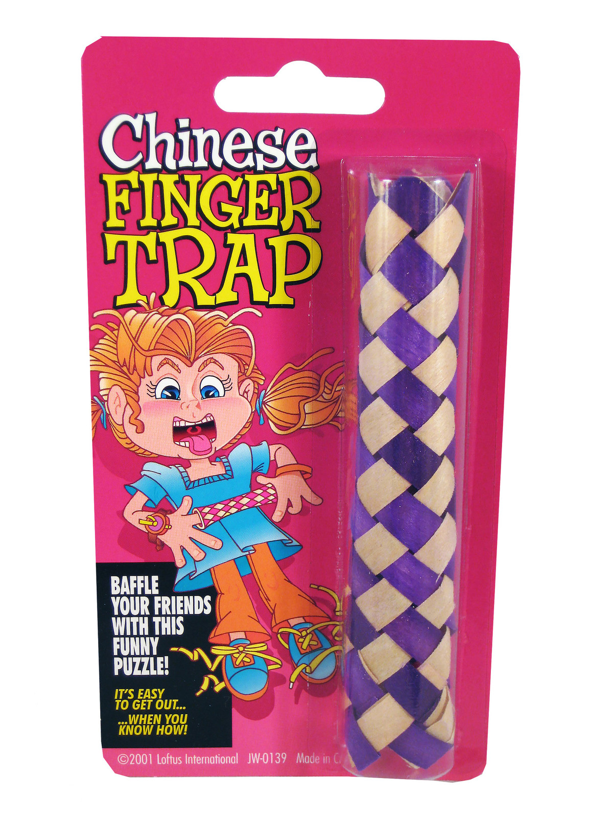Gags and Pranks Chinese Finger Traps Magic Finger Traps Puzzle Jokes 