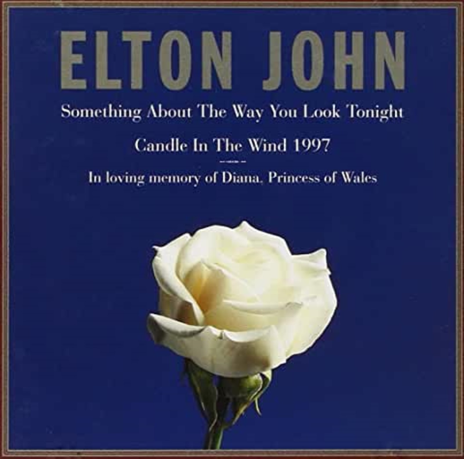 Something About the Way You Look Tonight / Candle in the Wind  by Elton John Cd