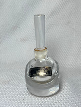 Vtg Deco Style Toscany Hand Blown Hand Cut Romania Perfume Bottle Vanity... - $29.95