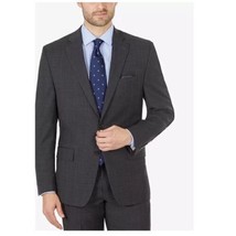 Lauren Ralph Lauren Men Lancaster Classic Fit Ultra Flex Suit Coat Grey/Blue-42R - $94.99