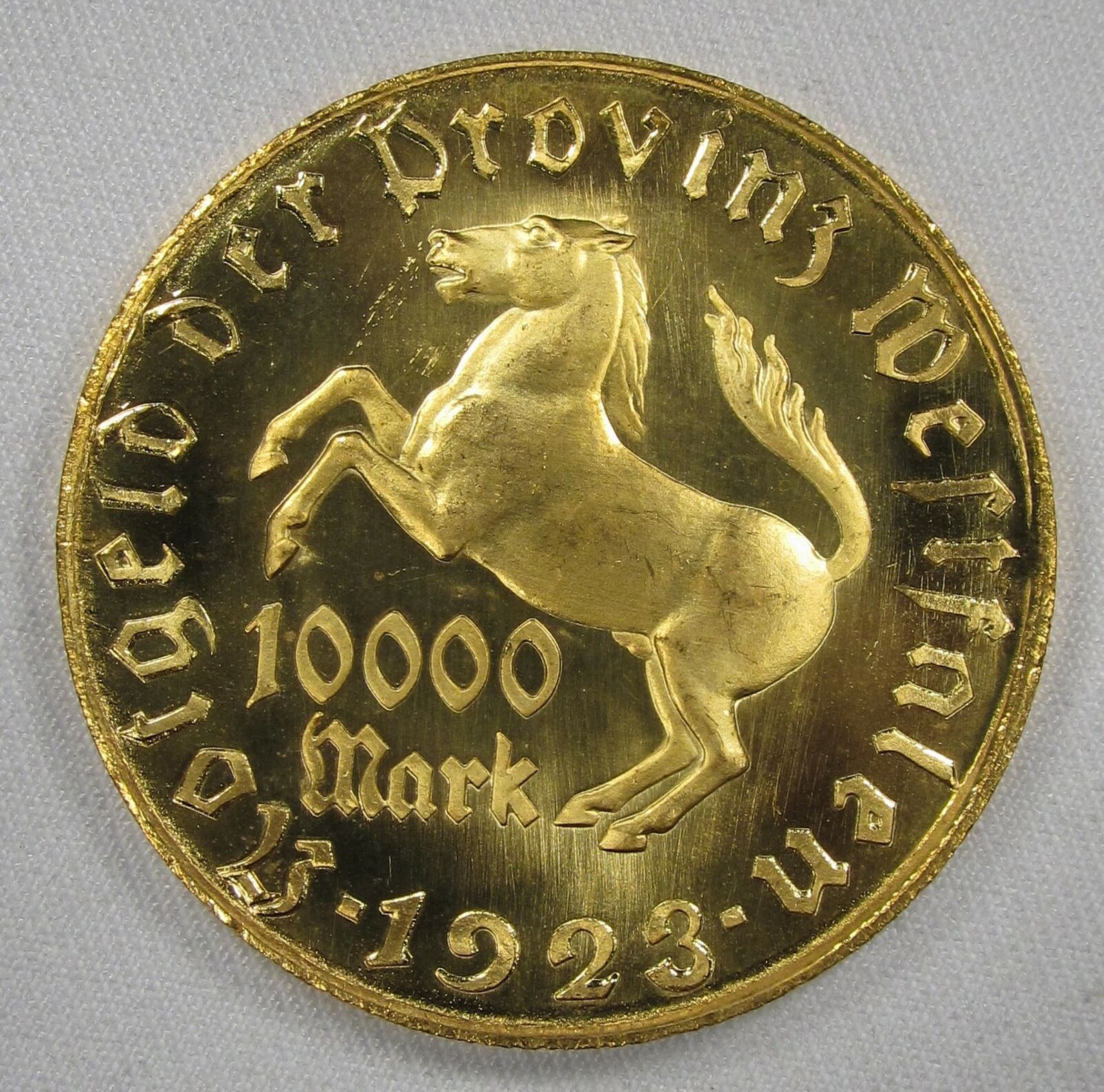1923 Germany 10 000 Mark Coin AG633 Weimar 1919 33 1923-germany-10-000-mark-coin-ag633-weimar-1919-33