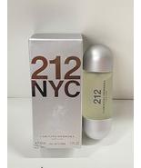 212 NYC by CAROLINA HERRERA 1 OZ. eau de toilette spray for women- SLIVE... - $42.99