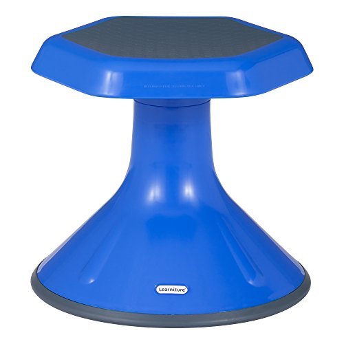 Learniture Active Learning Chair/ Stool, 12" H, Blue, LNT-3046-12BL