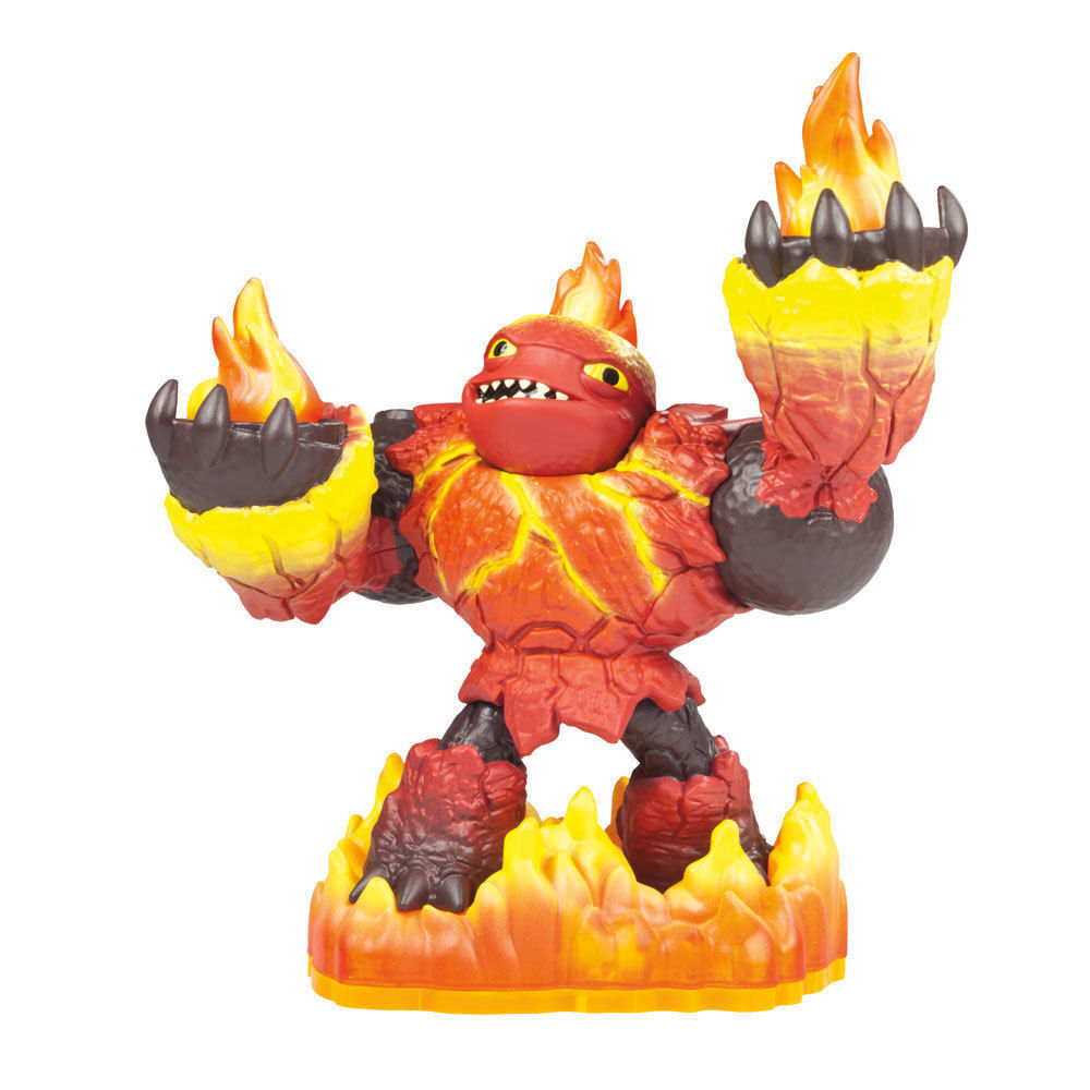 NIB RARE Skylanders Giants HOT HEAD FIRE Game Action Figure XBox360 PS3 DSi...