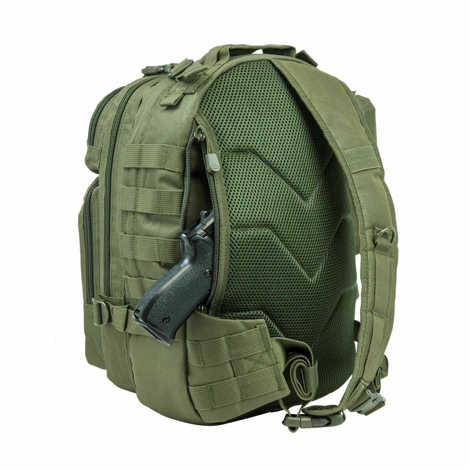VISM Sling Backpack 12L CCW Tactical Shoulder Sling Bag Camp Hike Hunt