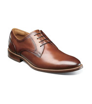 Men's Florsheim Rucci Plain Toe Oxford  Dress Shoes Cognac 13385-221 - $117.00