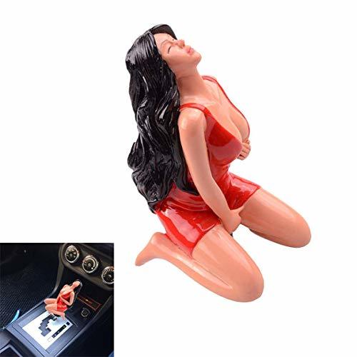 Wyf Sexy Girl Shaped Car Gear Stick Shift Knob With Plastic Adapter Universal Shift Knobs