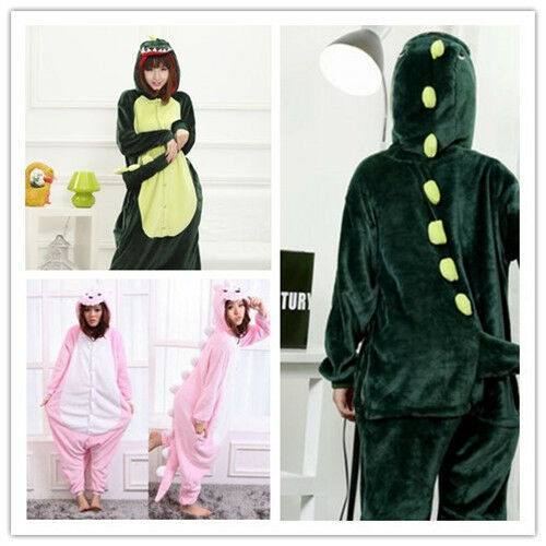Dinosaur Unisex Adult Pajamas Kigurumi Cosplay Costume Animal Onesie0 Sleepwear