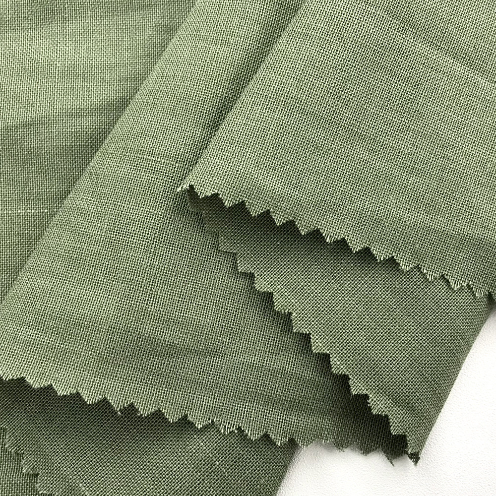 100 Ramie Fabric Washed Fabric clothing Fashion Apparel Fabric R007