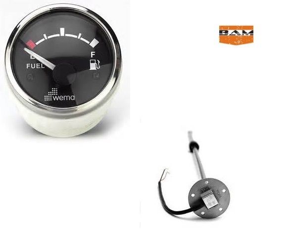 FUEL GAS TANK GAUGE SENDER KUS 28 INCH STAINLESS WITH SCREWS WATER FUEL DIESEL