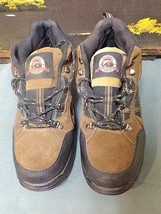 Brahma Suede Leather Steel Toe Safety Work Boots Men&#39;s Size 13D - $24.99