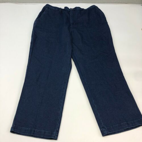 David Taylor Jeans Mens 42X30 Blue Elastic Waist Slash Pockets Medium ...