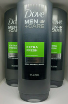 Dove Men+Care Body And Face Wash Extra Fresh 18 Ounce (Pack of 3) - $24.70