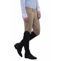 Equine Couture Ladies Oslo Knee Patch Breeches Safari size 34 image 3