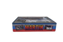 Vintage 1996 Nascar Mark Martin Pencil Box + Racing Card Lot Made in USA image 3