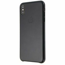 Apple Leather Case for iPhone XS Max - Black - $18.52