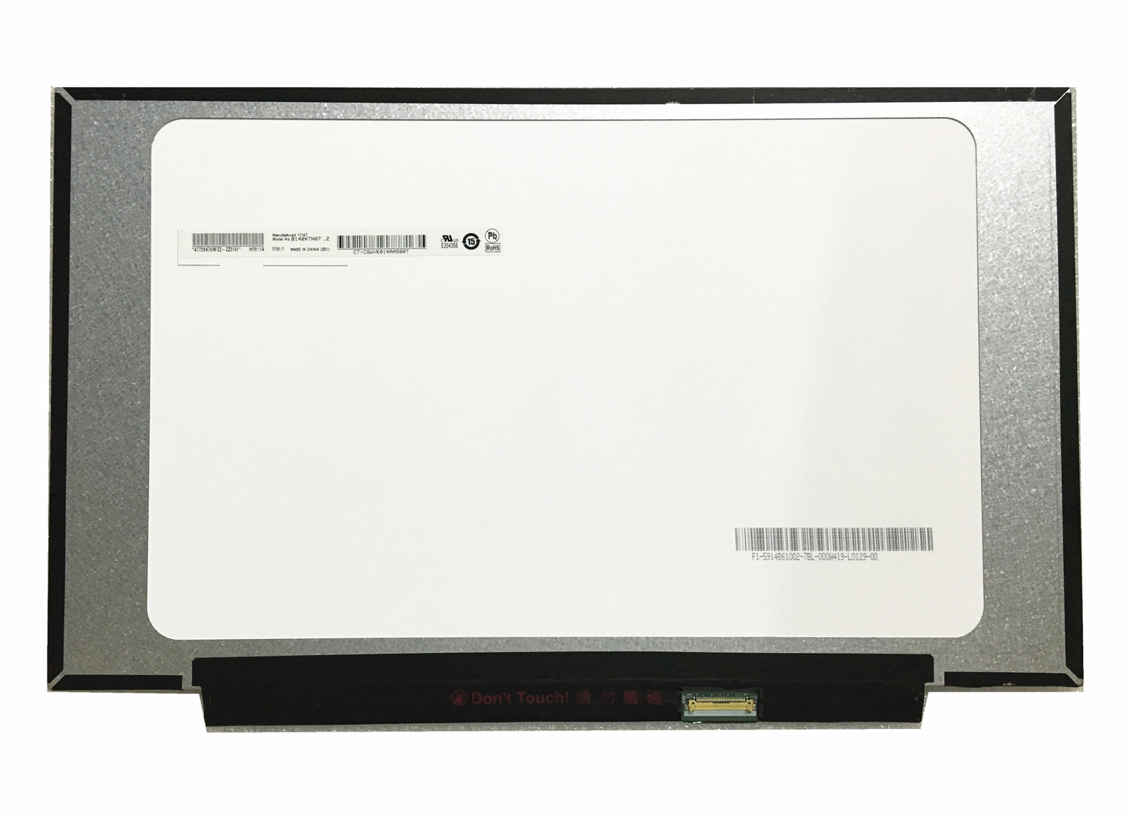 SCREENARAMA New Screen Replacement For B140XTN07.2, HD 1366x768, Glossy