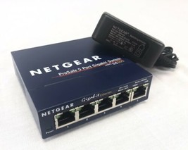 NETGEAR ProSafe GS105 5-port Gigabit Desktop Switch 10/100/1000 Mbps   - $24.74