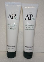 Two pack: Nu Skin Nuskin AP 24 Anti-Plaque Fluoride Toothpaste 170g 6oz x2 - $28.00