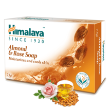 Himalaya Herbals Almond & Rose Soap 75 gms FREE SHIP - $10.02