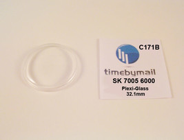 Watch Crystal For Seiko 7005 6000 Diamatic Ufo Plexi-Glass New Spare Part C171B - $20.31