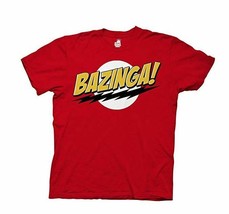 NEW Ripple Junction Big Bang Theory Bazinga Adult T-Shirt BTAS1010 Size ... - $16.38