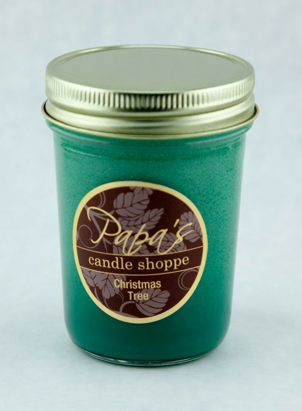 , Highly Scented Soy Candles Papa's Candle Shoppe Christmas Tree 8 oz