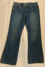 NWT Crazy 8 Bootcut Adjustable Waist Girls Size 10 Plus Denim Jeans Pant... - $8.99