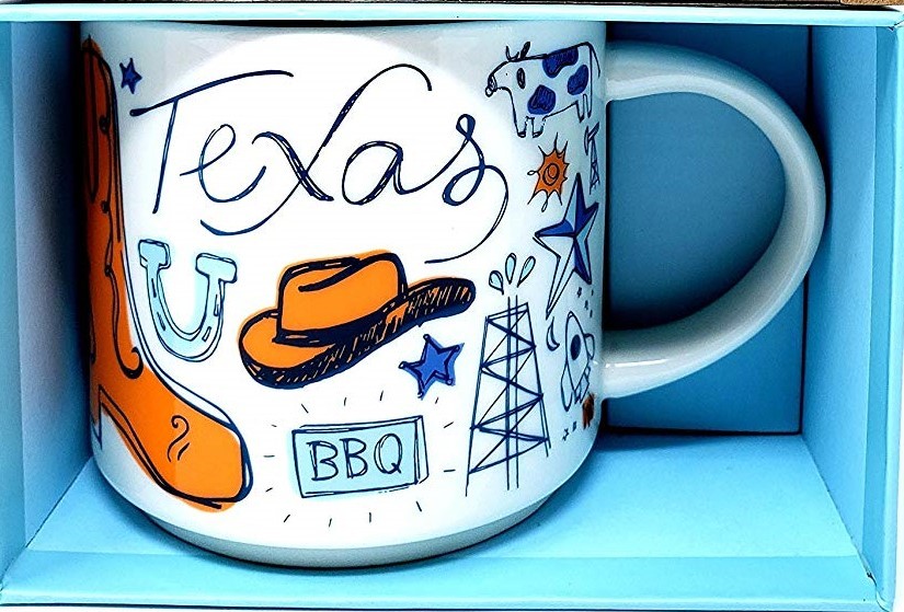 Starbucks 2018 Texas Been There Collection Coffee Mug Brand New Cookware