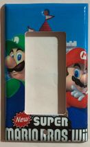 Super Mario Bros Luigi Castle Wii Light Outlet wall Cover Plate Home Decor image 9