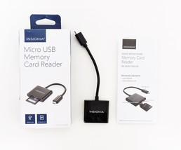 Insignia NS-MCR17MUSB Micro USB Memory Card Reader image 1