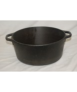Lodge Cast Iron Dutch Oven Kitchen Camping Tool USA 8DOL Vintage - $59.39