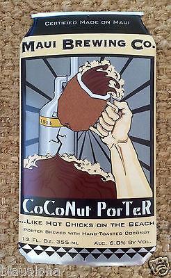 Maui Brewing Company Coconut Porter Beer Sticker Hawaiian Hawaii