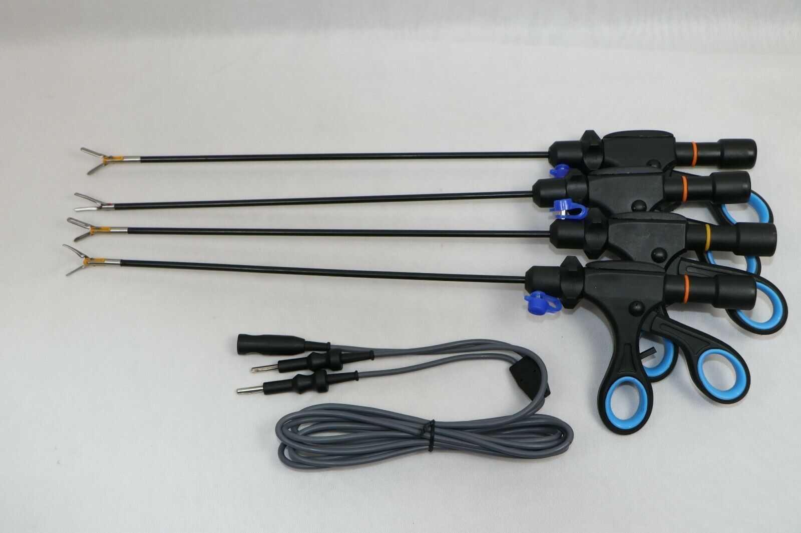 Laparoscopic Bipolar DA Maryland Robi Fenestrated Cutter Grasping Forceps 5mm Forceps