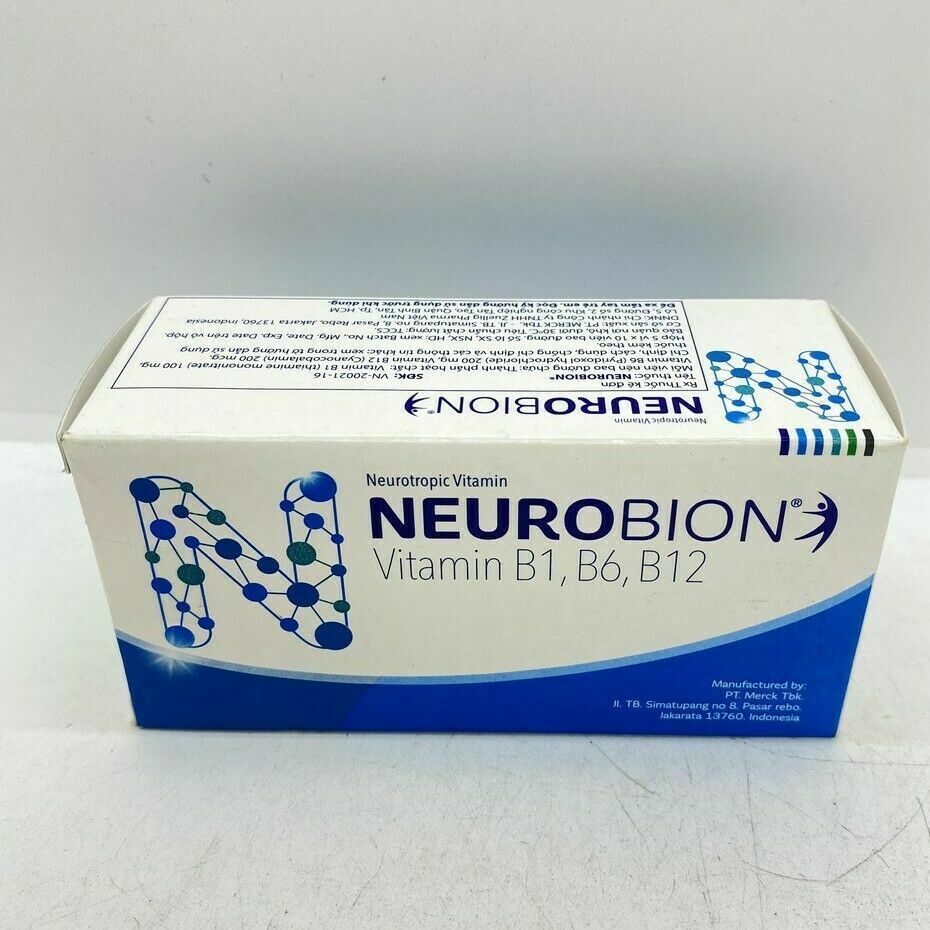 60 Tablets Neurobion Vitamin B1 B6 B12 For Numbness Tingling And Nerve