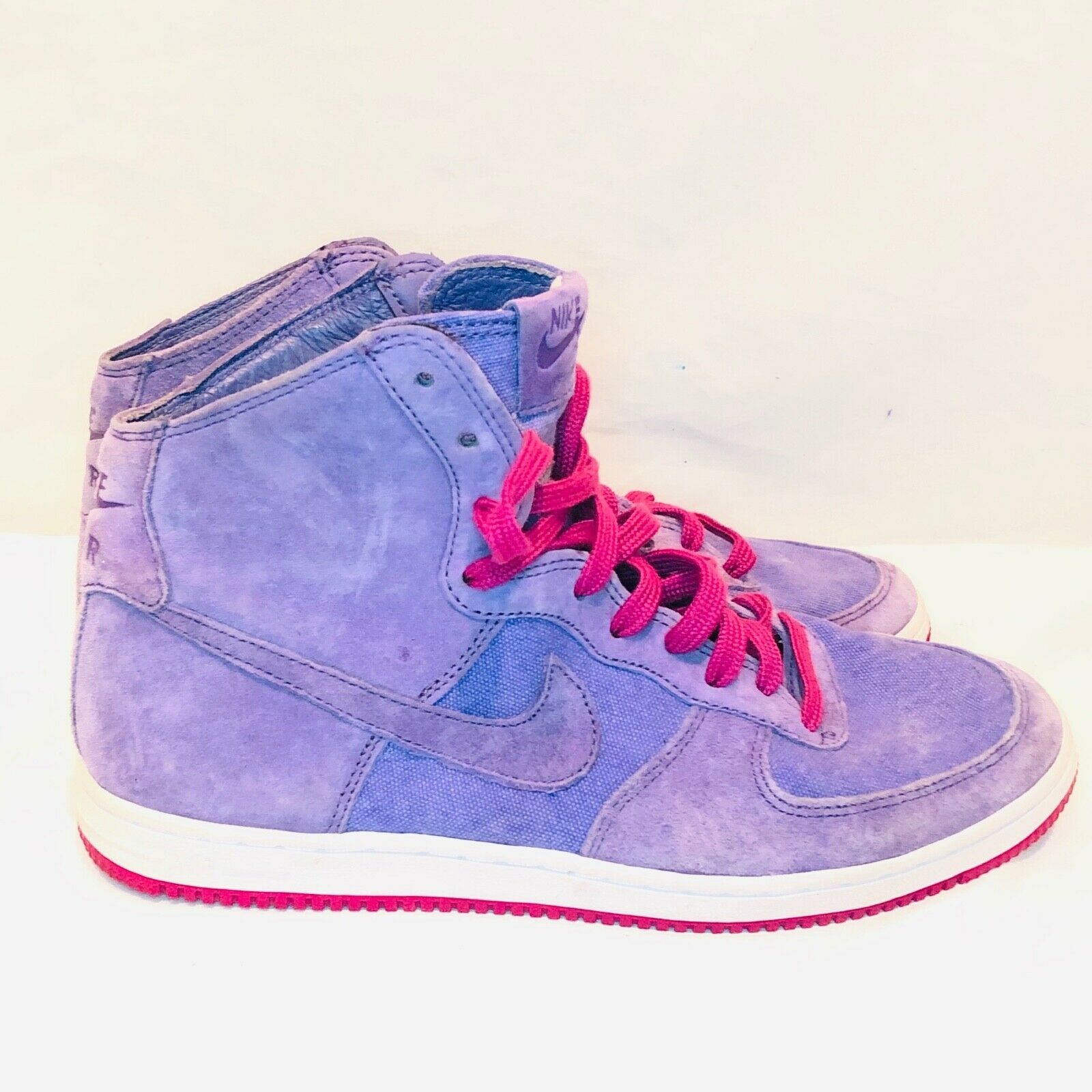 Nike Air Force 1 '07 Varsity Purple/White 315115-512 Women's Size 6 | eBay